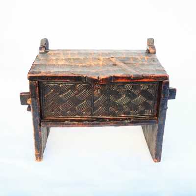 Costume chest (Kofa) – Afghanistan, early 19th century