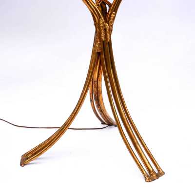 Sculptural floor lamp signed Henri Fernandez – France, circa 1970