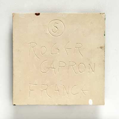 Set of 25 Decorative Tiles, Roger Capron Vallauris c.1970