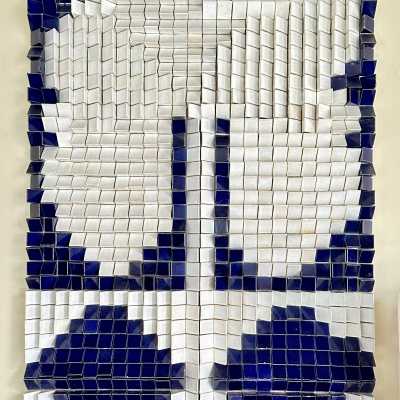 Sculptural Ceramic Panel, Roger Capron, Vallauris c.1970
