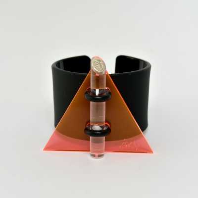 Geometric Cuff, Isaky, Paris c.1980