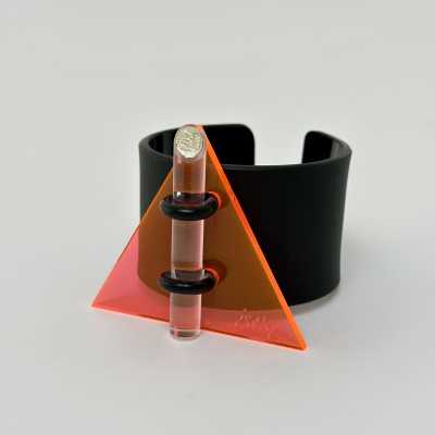 Geometric Cuff, Isaky, Paris c.1980