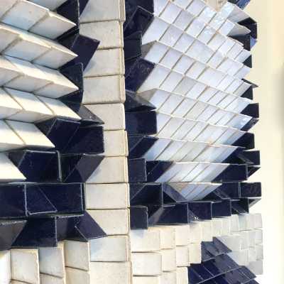Sculptural Ceramic Panel, Roger Capron, Vallauris c.1970