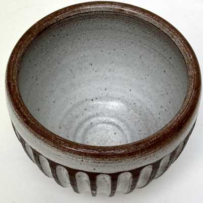 Scarified Stoneware Bowl, Pol Chambost c.1960