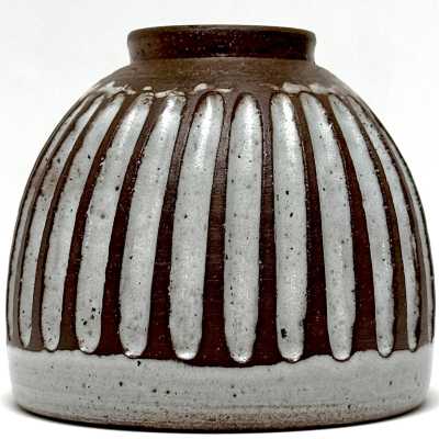 Scarified Stoneware Bowl, Pol Chambost c.1960