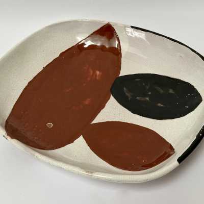 Gitte Hauptmann, Ceramic Dish, Biot 1952