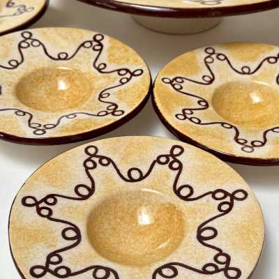 Set of Dishes, Ray Camart, Vallauris c.1950