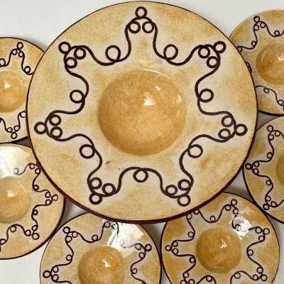 Set of Dishes, Ray Camart, Vallauris c.1950