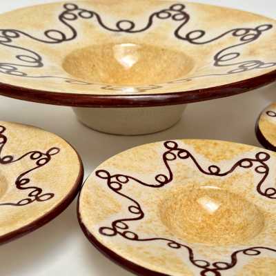 Set of Dishes, Ray Camart, Vallauris c.1950