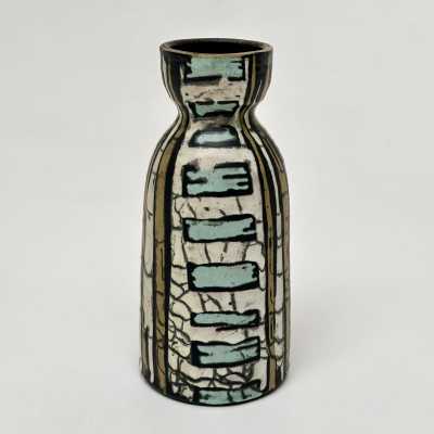 Set of 4 Ceramic Vases, Livia Gorka, Hungary c.1950