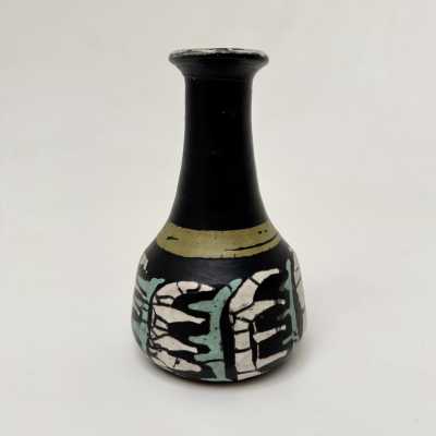 Set of 4 Ceramic Vases, Livia Gorka, Hungary c.1950