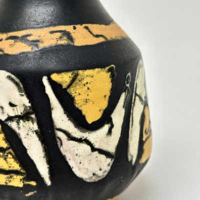 Set of 4 Ceramic Vases, Livia Gorka, Hungary c.1950