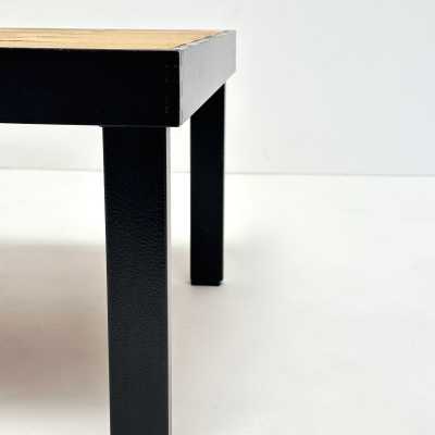 Stamped Stoneware Low Table, Roger Capron, Vallauris, c.1970