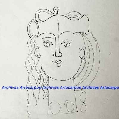 Roger Capron, Porcelain Charm, Aquarius, Vallauris 1973