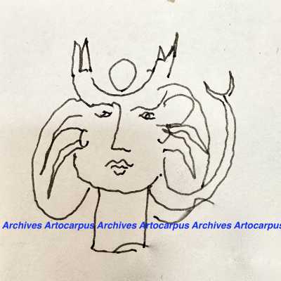 Roger Capron, Porcelain Charm, Scorpio, Vallauris 1973