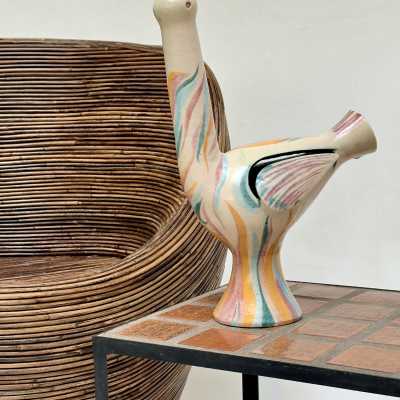 Mid-Century Modern Zoomorphic Sculpture by Accolay, France 1960