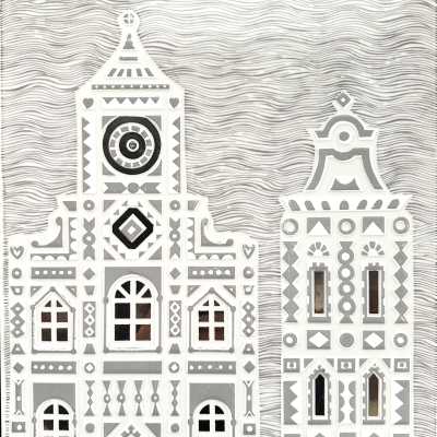 Roger Capron Art Tile, Textured Glaze, Prototype, Italy, 1988