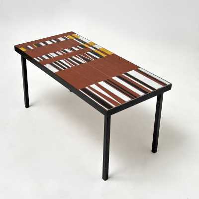 Ceramic Low Table, Roger Capron, France 1963