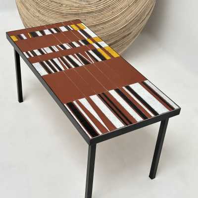 Ceramic Low Table, Roger Capron, France 1963