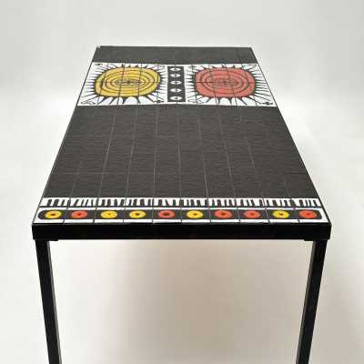 Ceramic Low Table Mexico by Roger Capron, Vallauris, c.1960