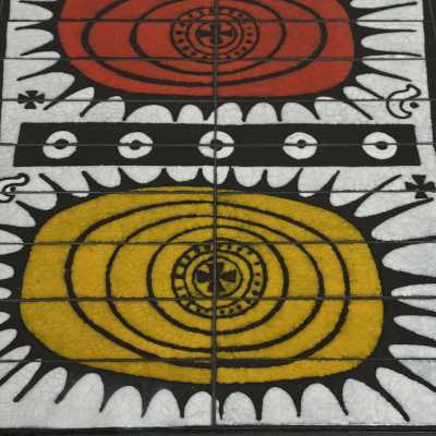 Ceramic Low Table Mexico by Roger Capron, Vallauris, c.1960