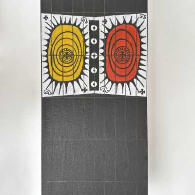 Ceramic Low Table Mexico by Roger Capron, Vallauris, c.1960