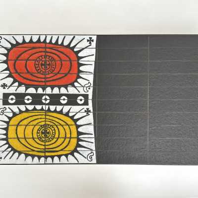 Ceramic Low Table Mexico by Roger Capron, Vallauris, c.1960