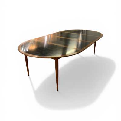 solid teak table