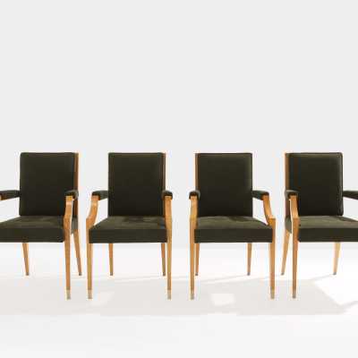Ensemble de fauteuils, André Arbus