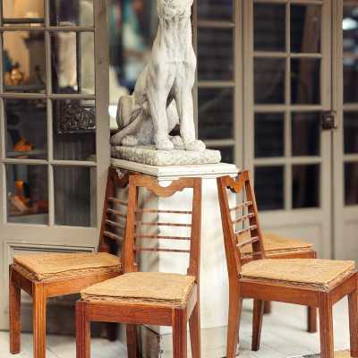 chaises années 1940