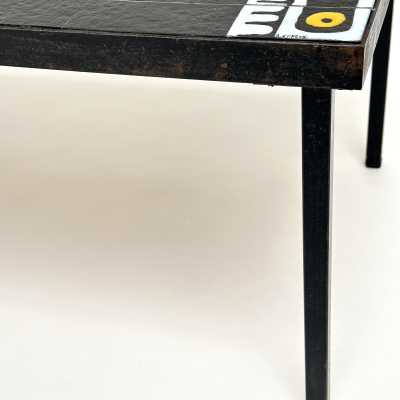 Roger Capron, Iconic 'Mexico' Low Table, Vallauris c.1960
