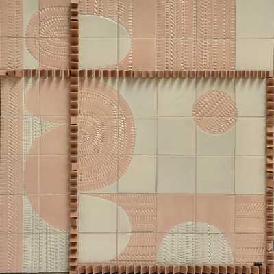 Large Sculptural Ceramic Panel, Roger Capron, France 1989