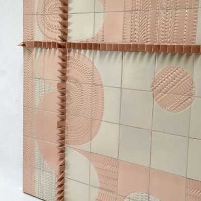 Large Sculptural Ceramic Panel, Roger Capron, France 1989