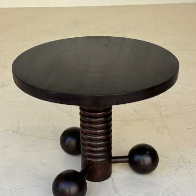 Table d’appoint tripode par Charles Dudouyt