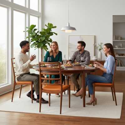 Solid wood chairs