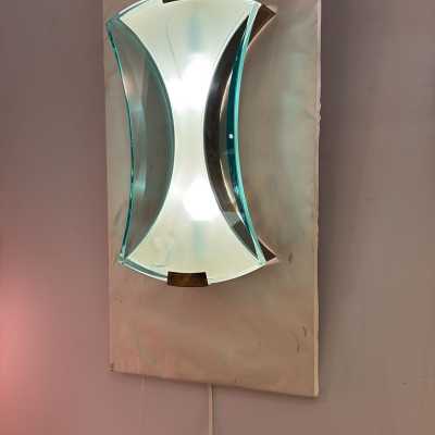 Paire d’appliques Fontana Arte, Modèle 2225 -Max Ingrand