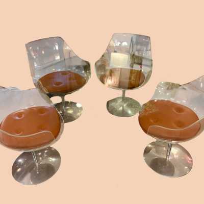 4 Chaises modèle « Champagne »