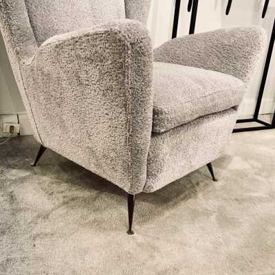 Fauteuils italiens 1960