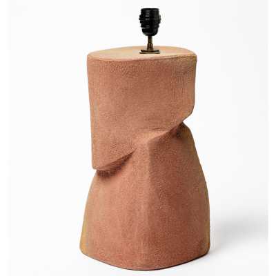 Ceramic lamp base by Marie-Lucie Trinquand, 2026.