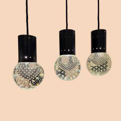 Suite of Gino Sarfatti pendant lights