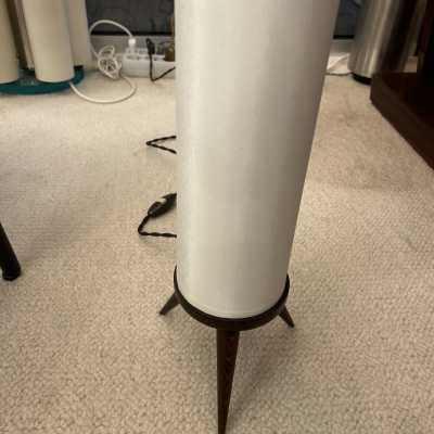 Lampe tripode en palmier