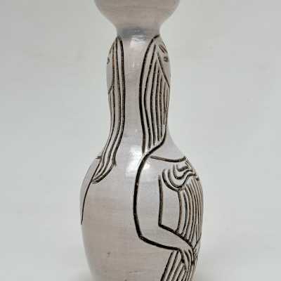 Biomorphic Vase by Raphael Giarusso, Accolay c.1960