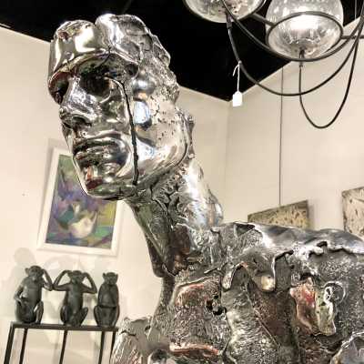 Bust of a man