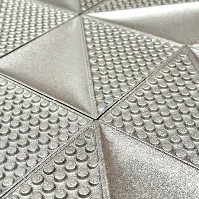 Kinetic Cast Aluminum Wall Art by L'Oeuf Center d'Etudes, France, 1972