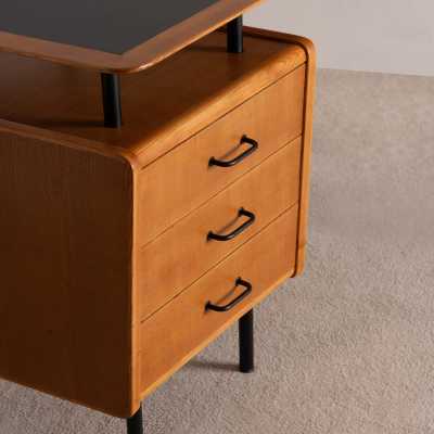 Charles Ramos oak desk circa 1950