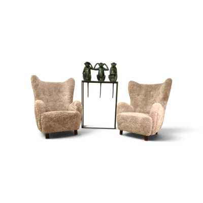 Pair of Danish armchairs