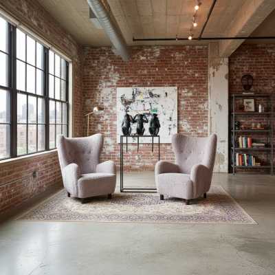 Designer armchair
