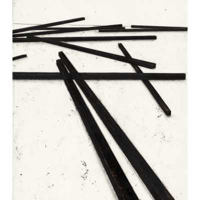 Bernar Venet, tapestry “Straight Lines – Dispersions”, 2019