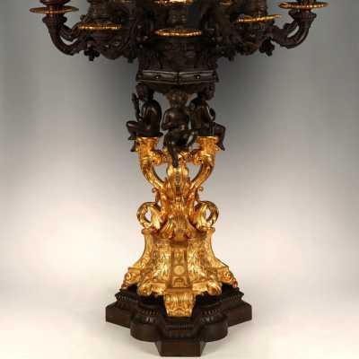 Centerpiece attributed to G. Deniere - GCR Art & Interiors