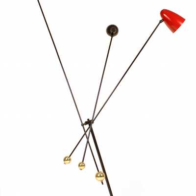 Lampadaire 3 branches, Robert Mathieu, circa 1953